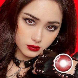 Red Hot Rebel Contact Lenses