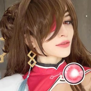 Anime Pink Contact Lens Contact Lenses