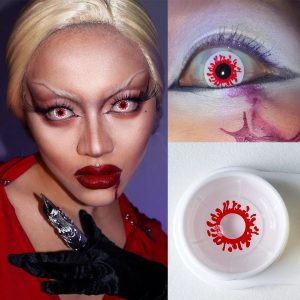 Blood Splat Halloween Lens Contact Lenses