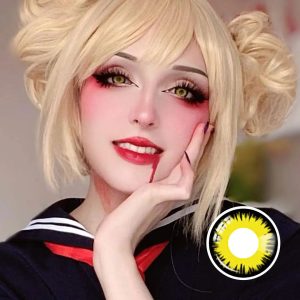Yellow Eclipse Halloween Lens Contact Lenses