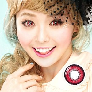 Dolly+ Red Contact Lenses