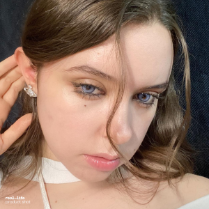 Luna and Sol Glowing Violet Contact Lenses