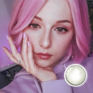 Moonbeam Navy Gray Contact Lenses