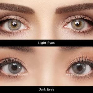 Moody Silent Gray Contact Lenses