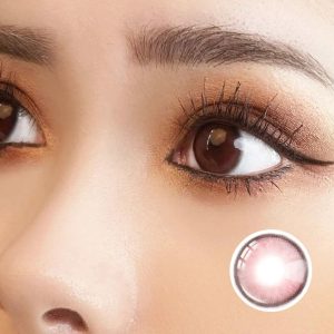 Red Lava Love Contact Lenses